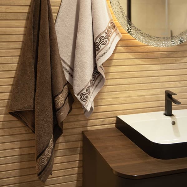 Håndklæde RONDO 2 50x90 Zwoltex beige