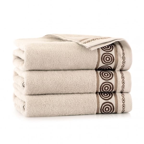 Håndklæde RONDO 2 50x90 Zwoltex beige