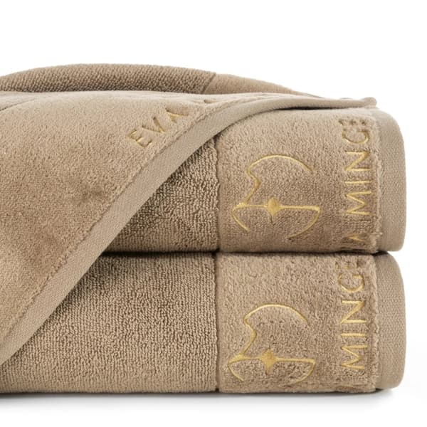Sæt med 3 håndklæder GAJA Eva Minge Eurofirany beige