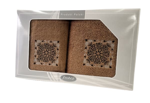 Pyyhesetti 50x90+70x140 Frotex Gift IV rosetti beige