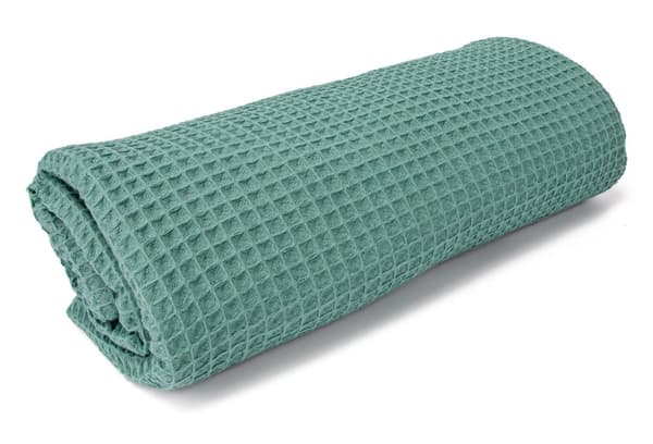 Stort håndklæde 110 x 150 - Grøn