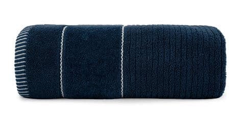 Pyyhe 30x50 Teo sininen 470g 100% puuvillaa velourilla