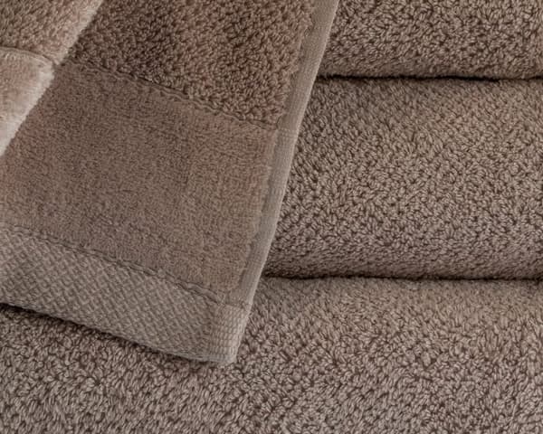 Vito handduk 50x90 Beige Taupe 550g 100% bomull