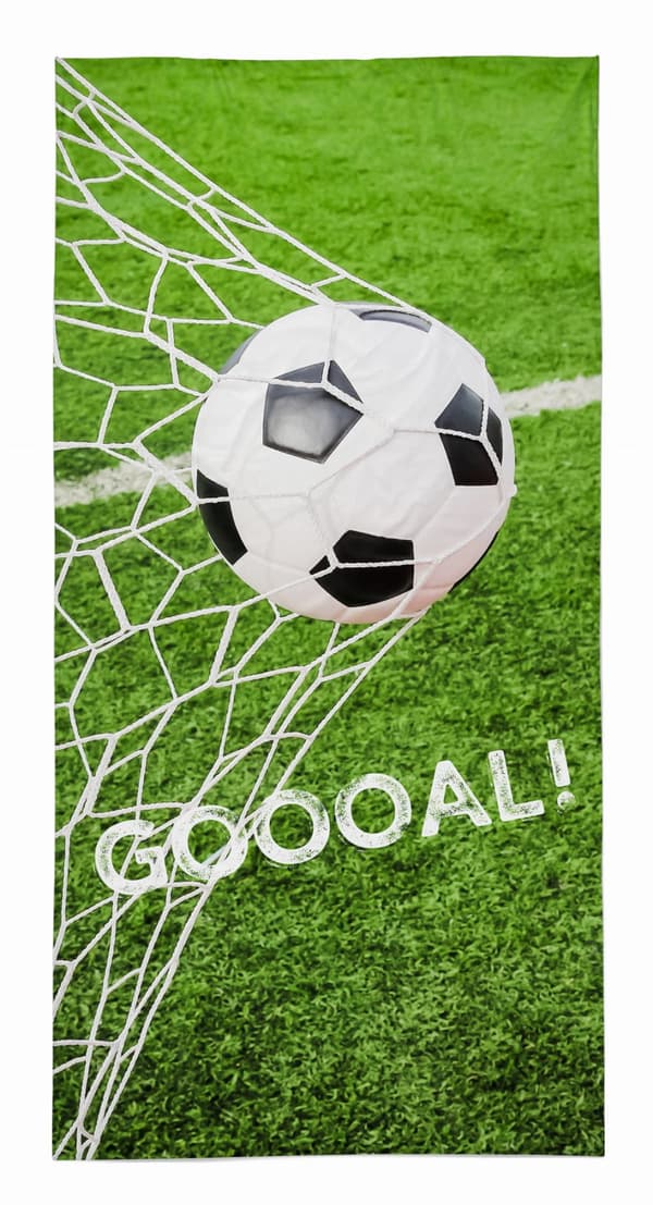 Strandhandduk 70x140 Fotbollsmål Fotboll