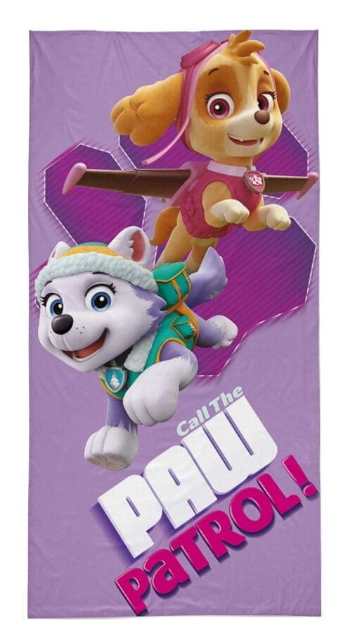 Badhandduk 70x140 PAW PATROL Hundar Bomull