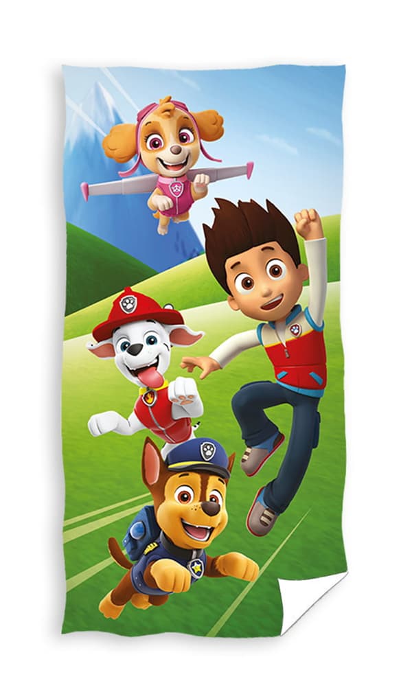 PAW PATROL Badehåndklæde 70x140 Bomuld