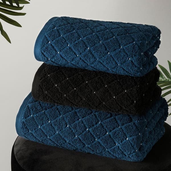 Badehåndklæde 70x140 Marineblå Olivier Premium