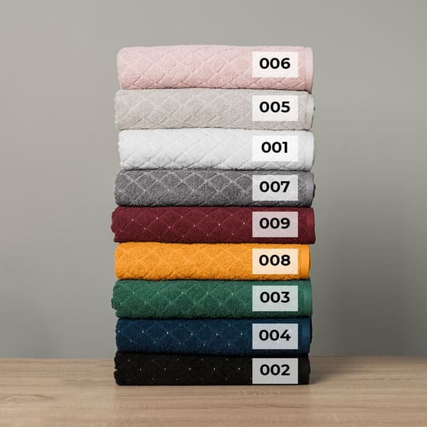 Badehåndklæde 70x140 Grøn Smaragd Olivier Premium