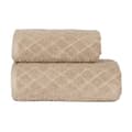 Miniatyrbillede 1 af 5: Badehåndklæde 50x90 Mørkebeige Olivier Premium