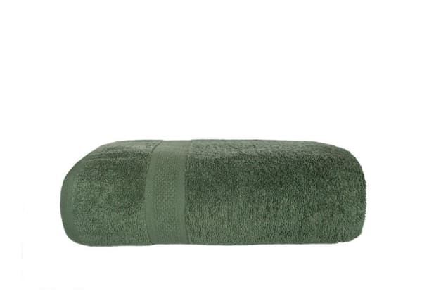 Pyyhe 50x90 Leo kylpyhuone Vihreä 100% puuvillaa 450g pehmeä