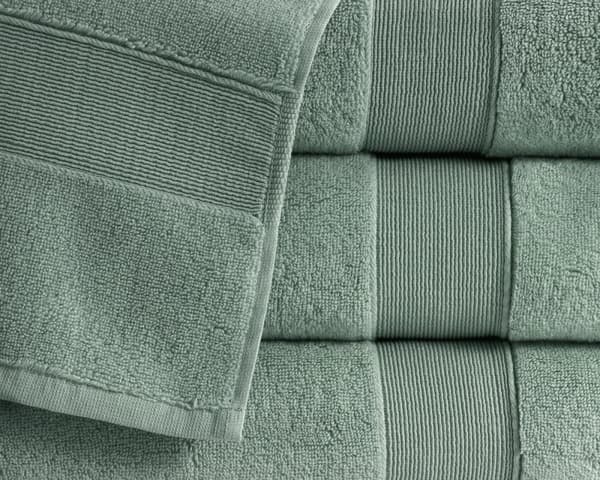 Handduk 50x90 Rocco mintgrön 600g 100% bomull