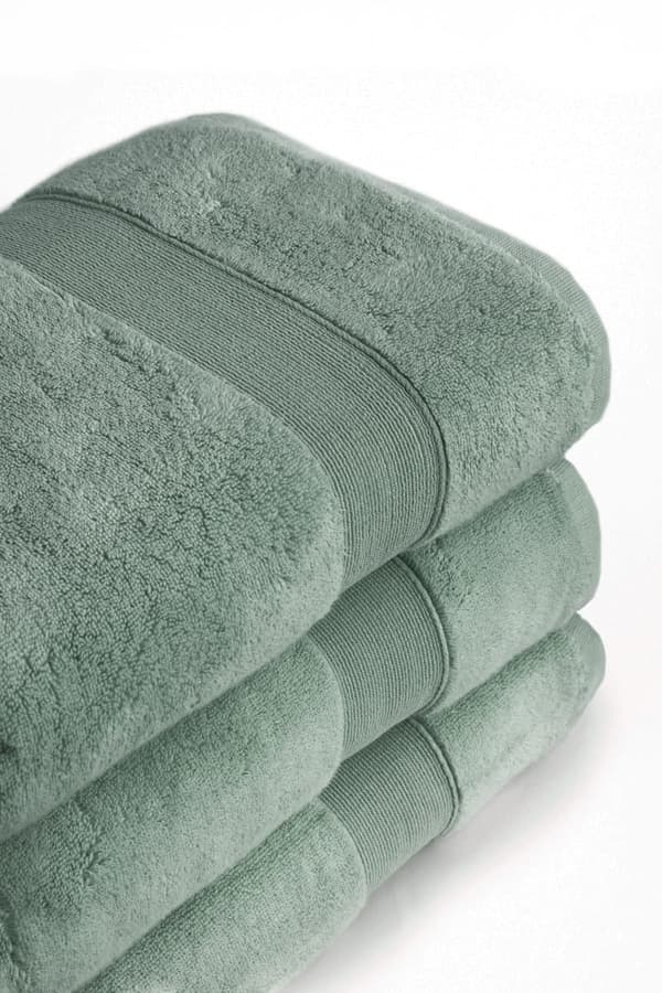 Handduk 50x90 Rocco mintgrön 600g 100% bomull