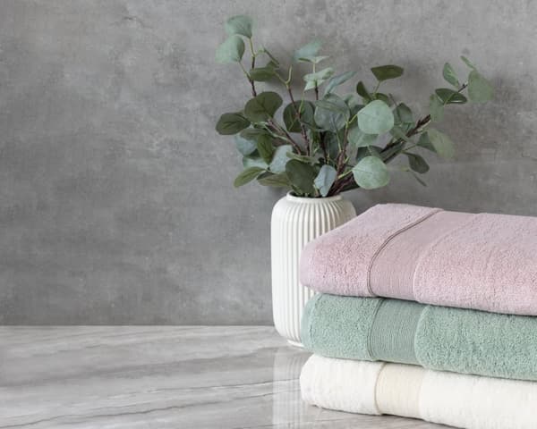 Handduk 50x90 Rocco mintgrön 600g 100% bomull