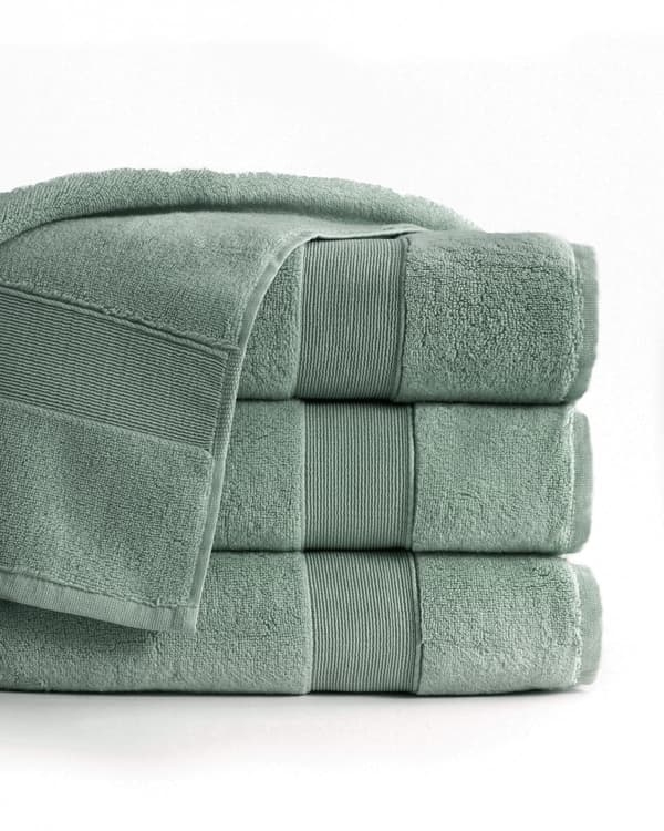 Handduk 50x90 Rocco mintgrön 600g 100% bomull