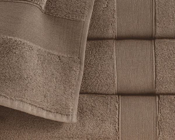 Handduk 70x140 Rocco taupe mörkbeige 600g 100% bomull