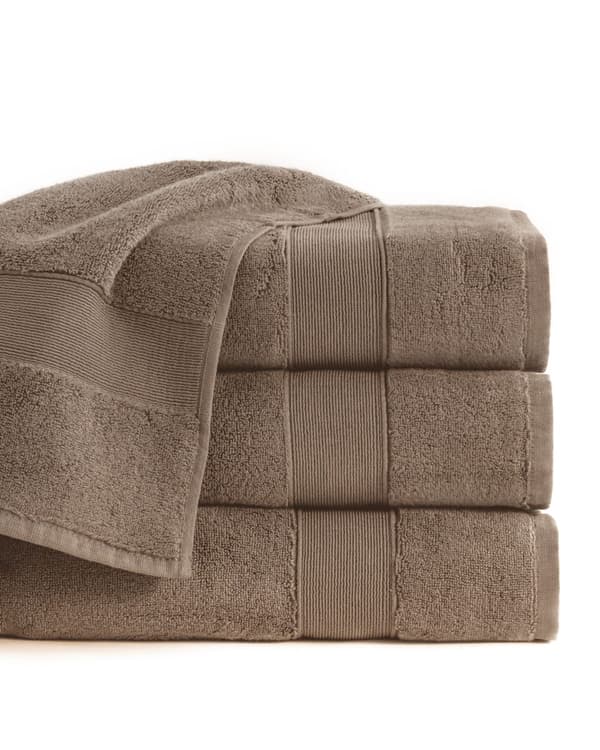 Handduk 70x140 Rocco taupe mörkbeige 600g 100% bomull