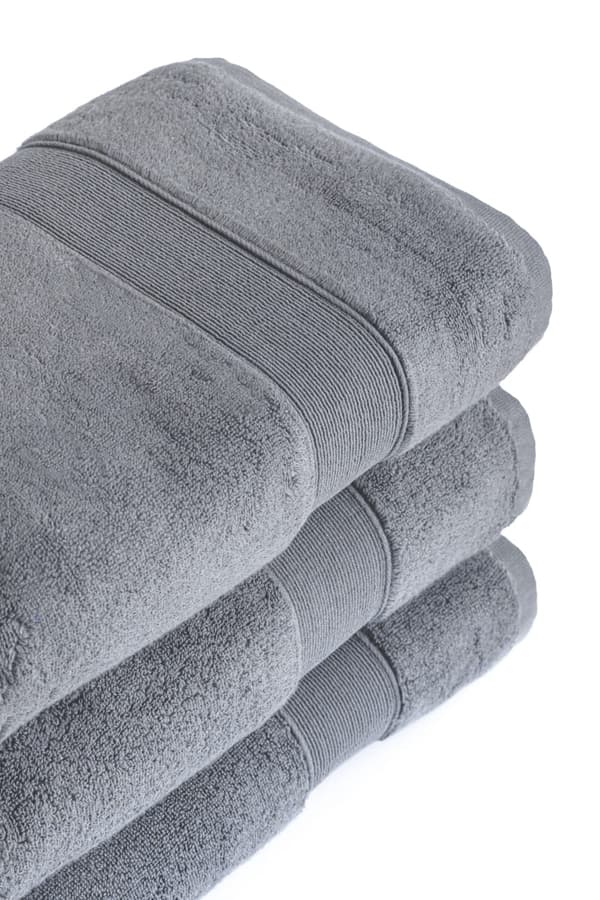 Handduk 70x140 Rocco grå 600g 100% bomull