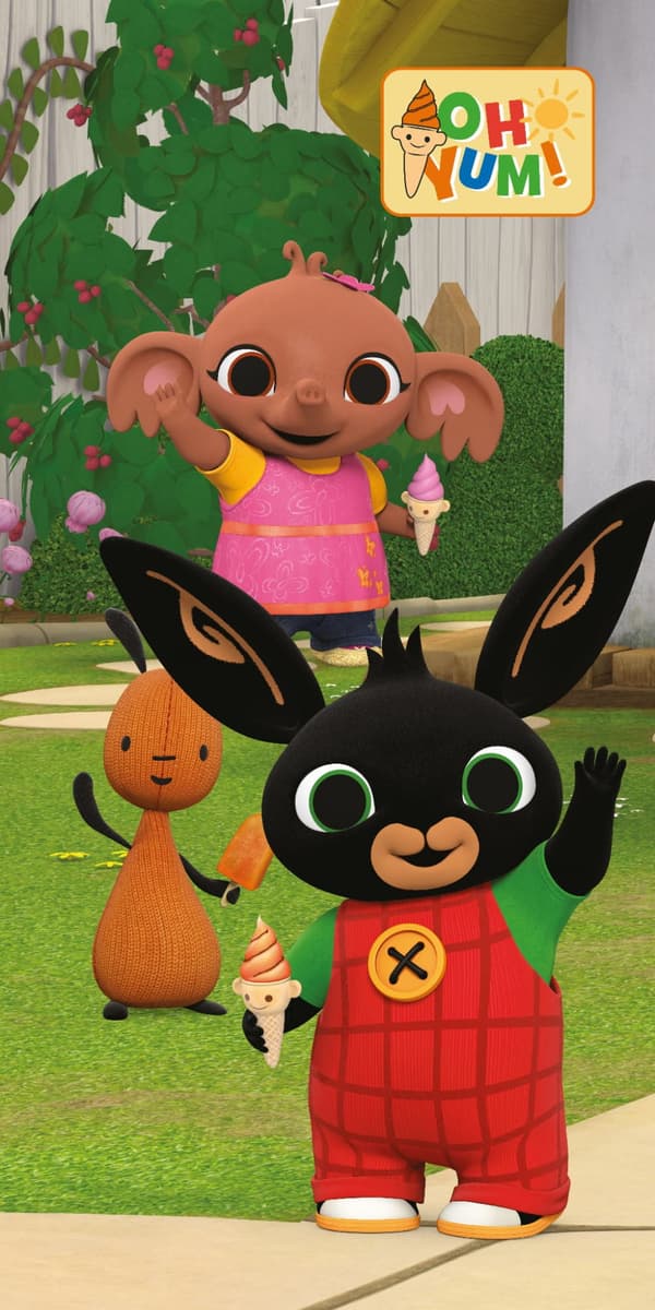 Badehåndklæde 70x140 Bing Bunny Bomuld