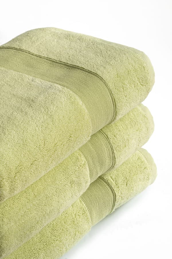Handduk 50x90 Rocco celadon ljusgrön 600g 100% bomull
