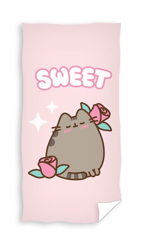 Badehåndklæde 70X140 PUSHEEN Pink So Sweet Rose