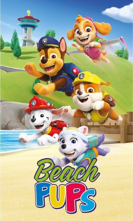 Børnehåndklæde til børnehave 30x50 PAW PATROL Hvalpe