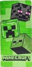 MINECRAFT Badhandduk 70x140 för spelfantaster