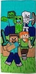 Badehåndklæde strand 70x140 MINECRAFT til en spilfan