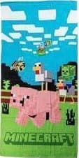 Badehåndklæde strand 70x140 MINECRAFT til en spilfan