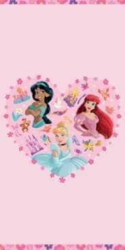 Pyyhe 70X140 PRINSESSAT DISNEY prinsessat Puuvilla