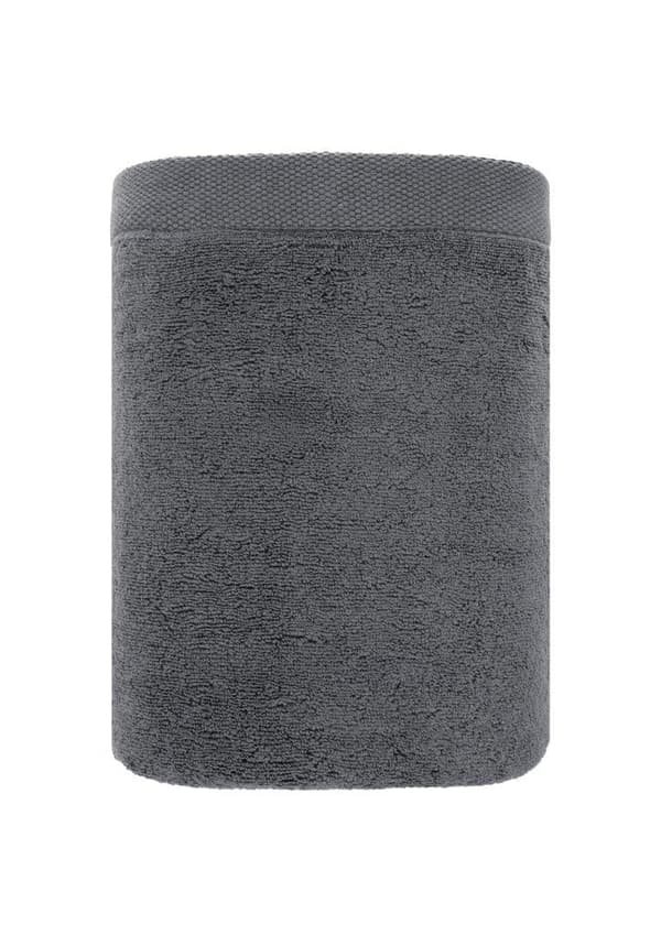 Badehåndklæde 70x140 Misty tyk ask 100% bomuld 450g Zero Twist blødt