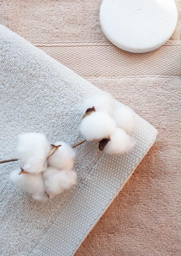 Badehåndklæde 70x140 rødt 100% bomuld 450g Zero Twist blødt