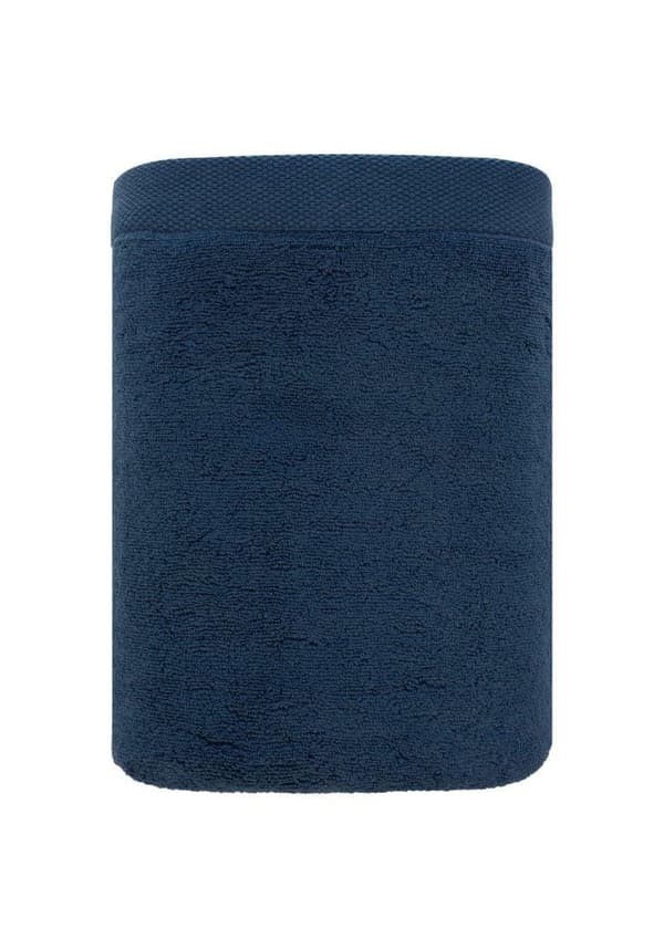 Handduk 50x90 Misty tjock marinblå 100% bomull 450g Zero Twist mjuk