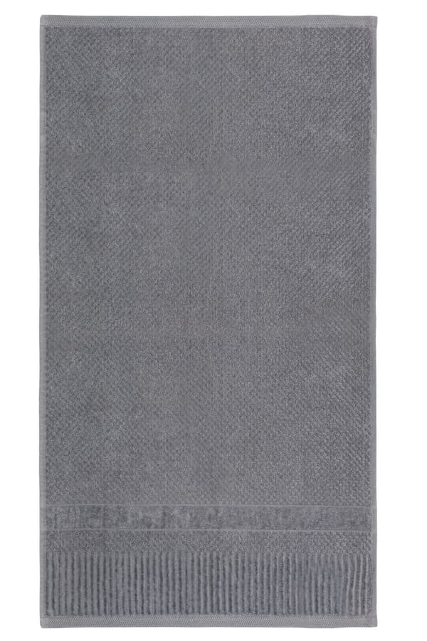Ivo håndklæde 50x90 grå 550g 100% bomuld