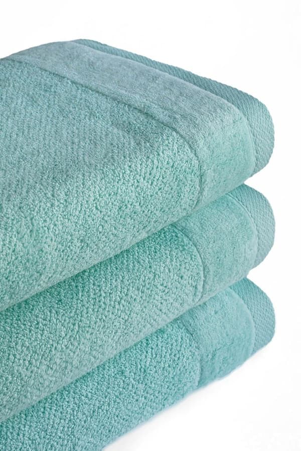 Vito håndklæde 50x90 Aqua Mint 550g 100% bomuld