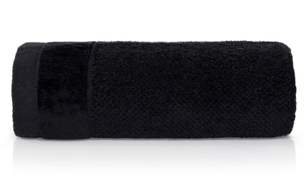 Vito Handduk 50x90 Svart 550g 100% bomull