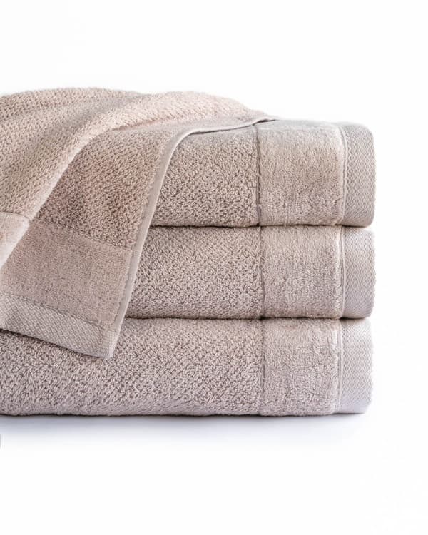Vito håndklæde 30x50 Perle 550g 100% bomuld