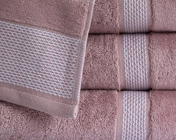 Carlo Handduk 50x90 B. Rosa 550g 100% Premiumbomull
