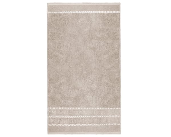 Gino handduk 30x50 beige 550g 100% bomull