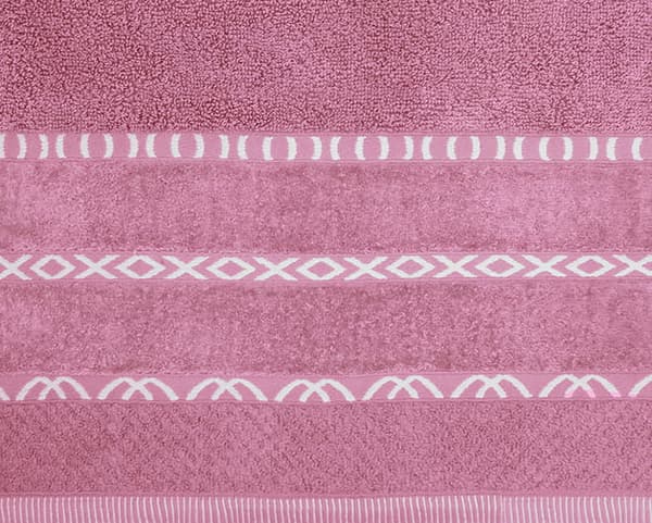 Gino handduk 30x50 rosa 550g 100% bomull