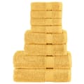 Miniatyrbild 1 av 2: Premium handdukar 8 st SOLUND guld 600 gsm