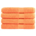 Miniatyrbild 1 av 2: Premium bastuhanddukar SOLUND 4 st orange 80x200 cm 600 gsm