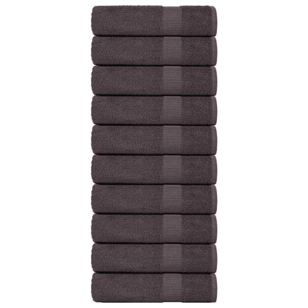 Badlakan 10 st antracit 100x150 cm 360 gsm 100% bomull