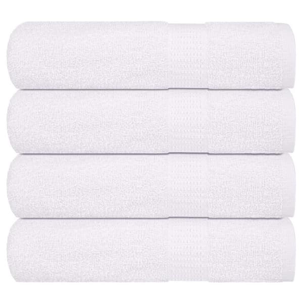 Badlakan 4 st vit 100x150 cm 360 gsm 100% bomull