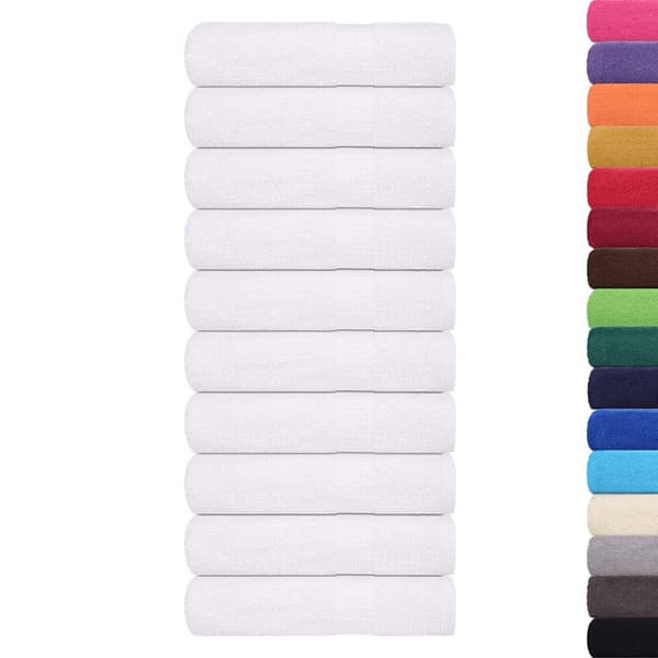Badlakan 25 st vit 100x150 cm 360 gsm 100% bomull