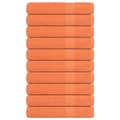 Miniatyrbild 1 av 2: Bastuhanddukar 10 st orange 80x200 cm 360 gsm 100% bomull