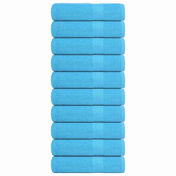 Badlakan 10 st turkos 100x150 cm 360 gsm 100% bomull