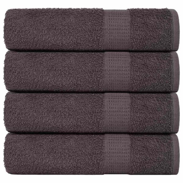 Badlakan 4 st antracit 100x150 cm 360 gsm 100% bomull