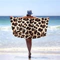 Miniatyrbild 4 av 4: STRANDHANDDUCK 180x100 LEOPARD