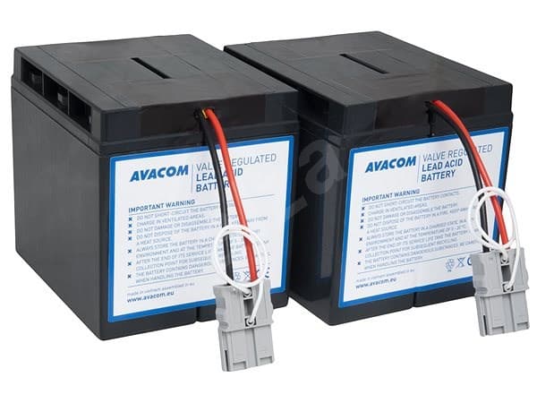 AVACOM AVA-RBC55, Forseglet blysyre (VRLA), 2 stykker, Sort, Vietnam, APC RBC55, 22,6 kg