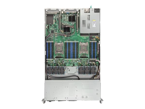 Intel Server System R1208WT2GSR - Server - rackmonterbar 1U - toveis - ingen CPU inntil - RAM 0 GB - SATA - hot-swap 2.5" brønn(er) - uten HDD - Giga